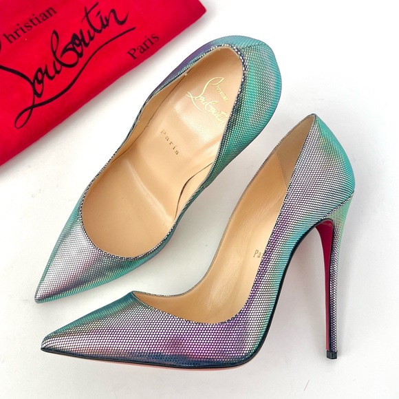 Christian Louboutin Shoes - 💥CHRISTIAN LOUBOUTIN | So Kate 120 Tissu Scarabe Mermaid Pumps Heels EU 38 US 8